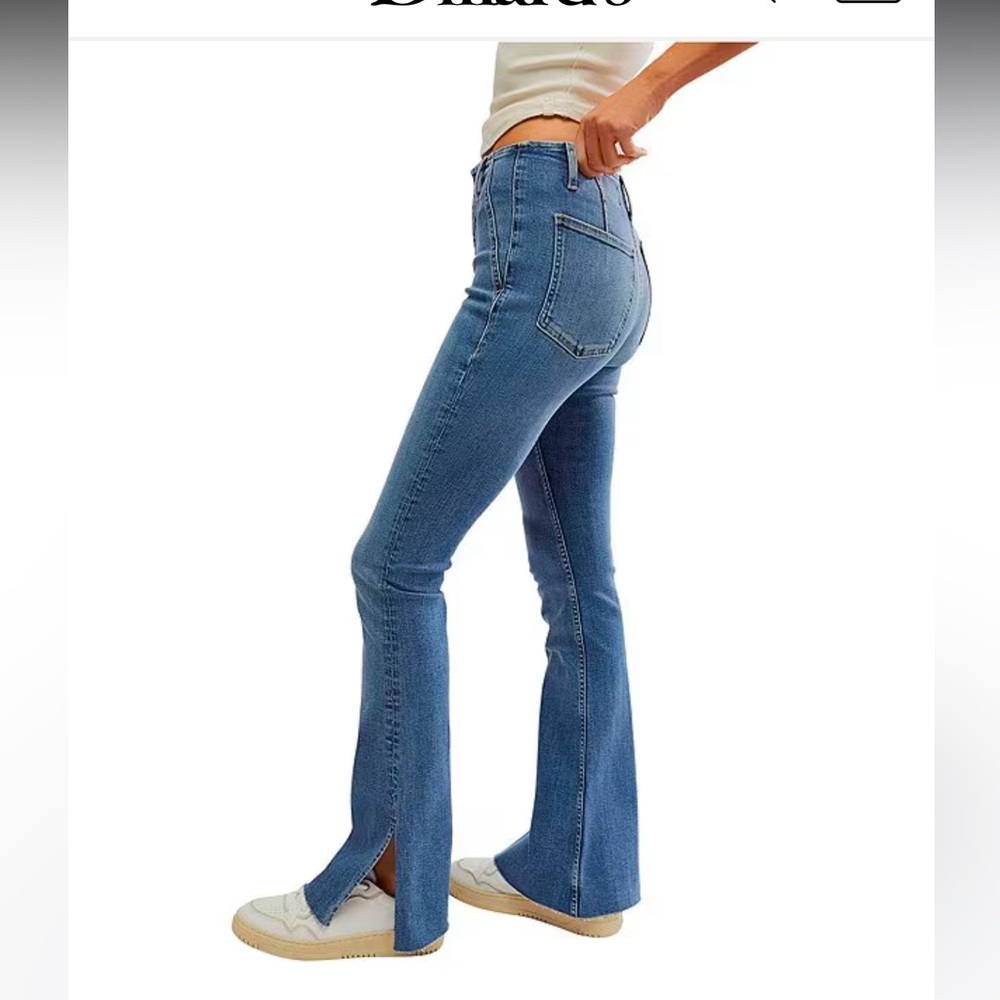 New size 29 free people jeans split bootcut we the free
